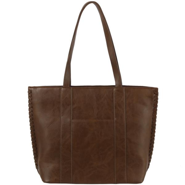 (PRE-ORDER / ONLINE ONLY) whipstitch front pocket tote