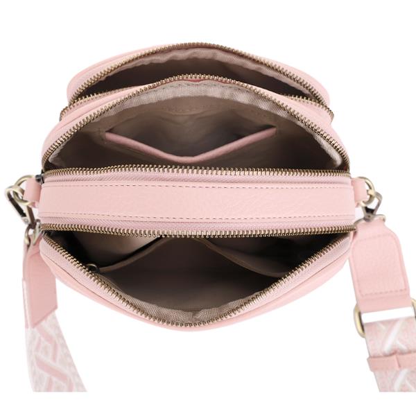 ZIPPER SMOOTH CROSSBODY BAG