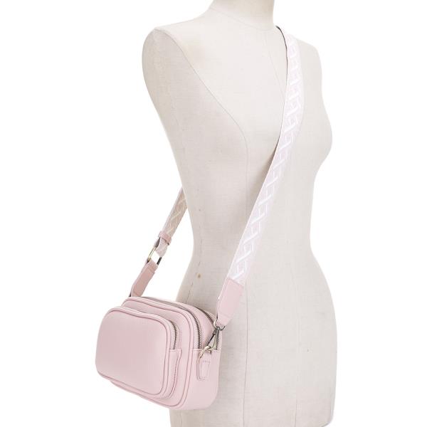 ZIPPER SMOOTH CROSSBODY BAG