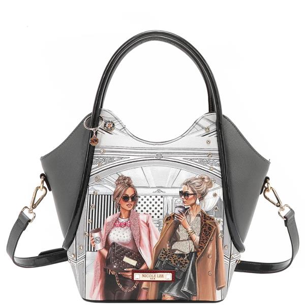 NICOLE LEE LADIES NIGHT OUT HOBO HANDBAG