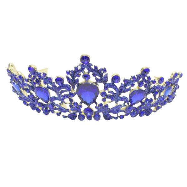 RHINESTONE PRINCESS CROWN TIARA