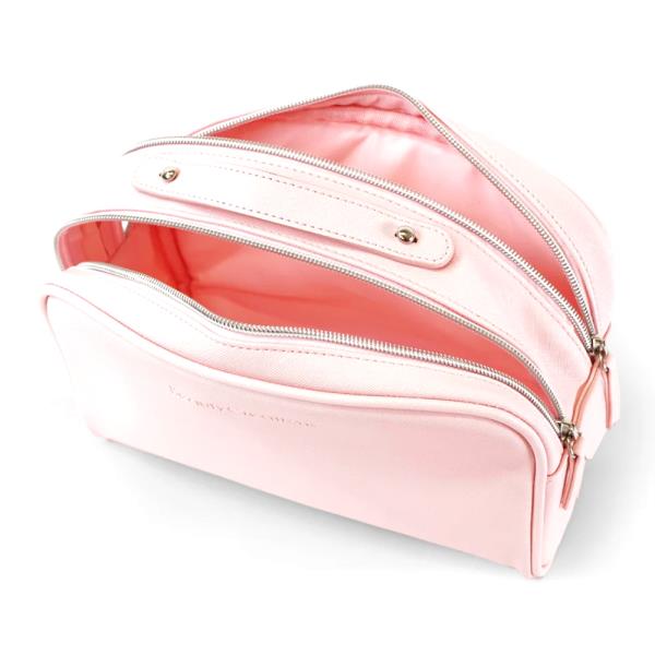 BEAUTY CREATIONS MINI PINK COSMETIC GLAM POUCH