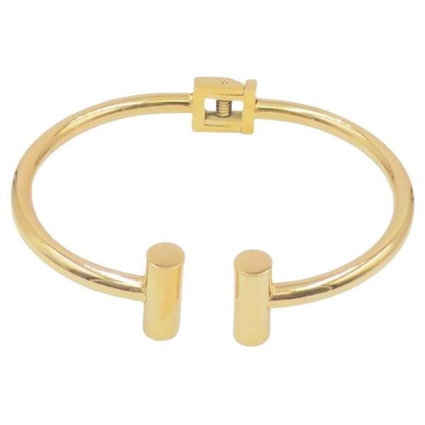 DOUBLE METAL BAR CUFF STAINLESS STEEL BRACELET