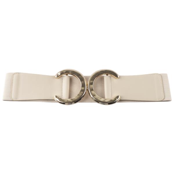 METAL DOUBLE SIDED FASHION ELASTIC BELT