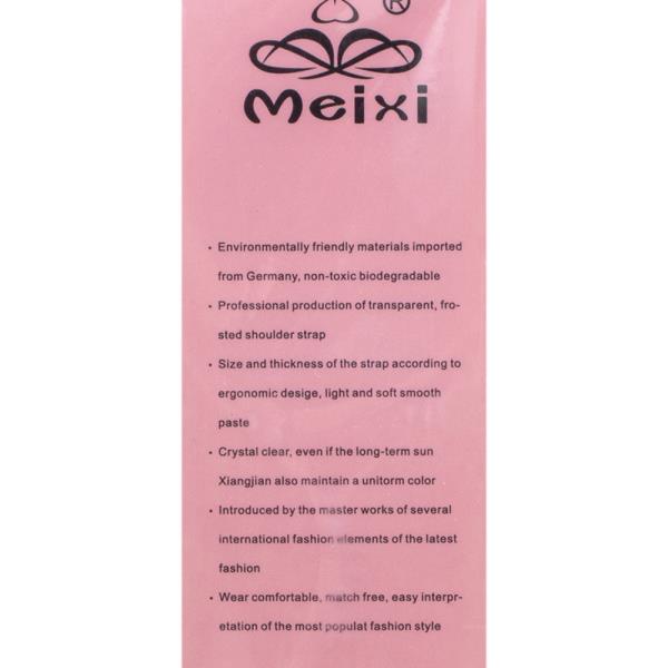 MEIXI CLEAR ADJUSTABLE BRA STRAP (12 UNITS)