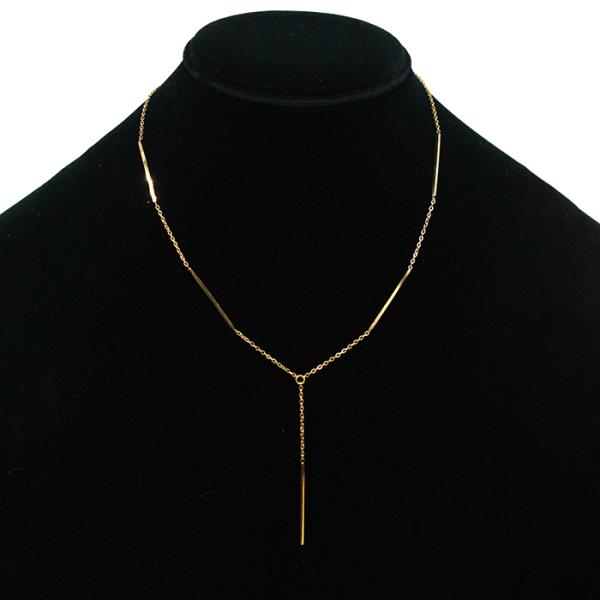 SECRET BOX DAINTY BAR STAINLESS STEEL NECKLACE