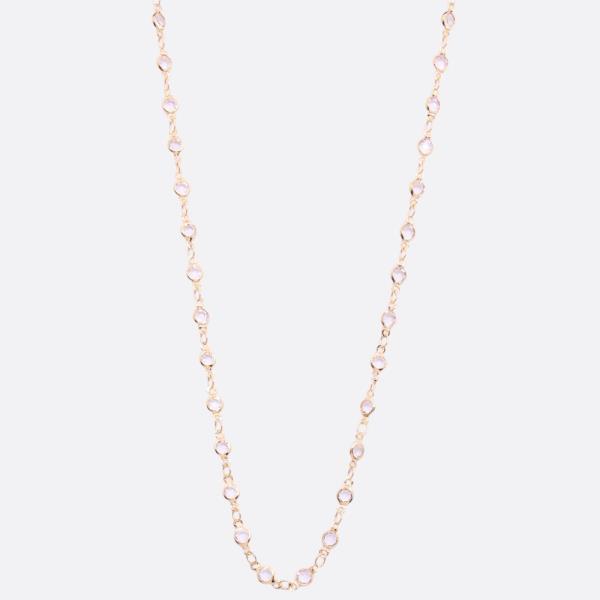 SODAJO CRYSTAL STATION GOLD DIPPED NECKLACE