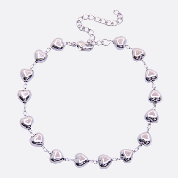 SODAJO HEART CHARM BRACELET