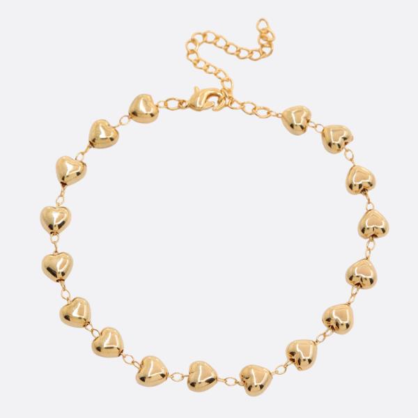 SODAJO HEART CHARM BRACELET