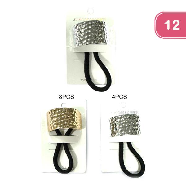 METAL HAIR TIE (12 UNITS)