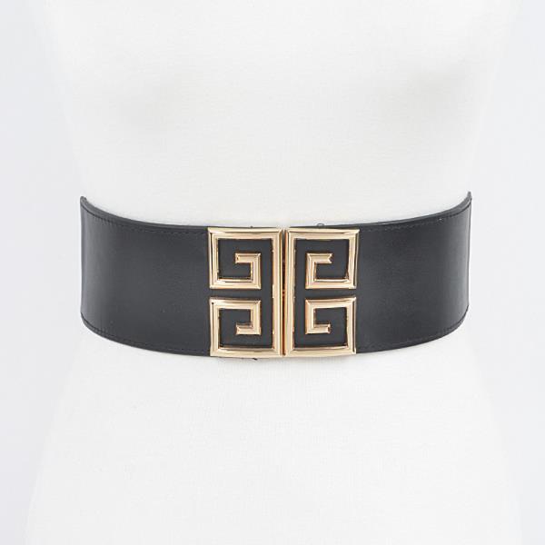 METAL BUCKLE ELASTIC PLUS SIZE BELT