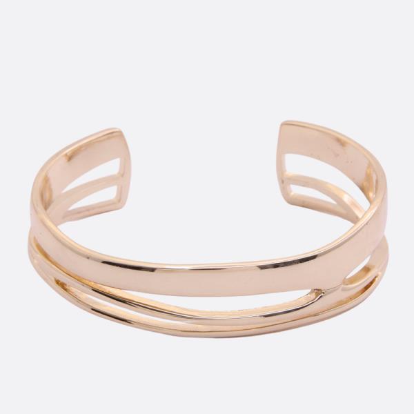 SODAJO CUFF GOLD DIPPED BRACELET