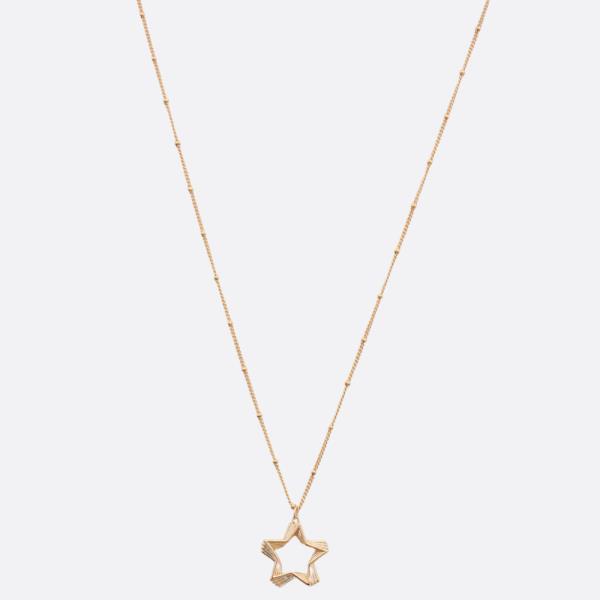 SODAJO STAR PENDANT GOLD DIPPED NECKLACE