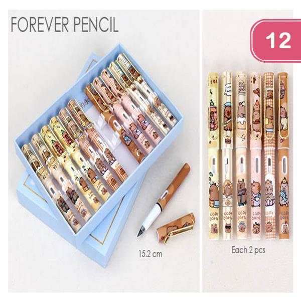 CAPYBARA FOREVER PENCIL (12 UNITS)