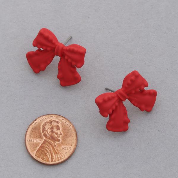 BOW EARRING