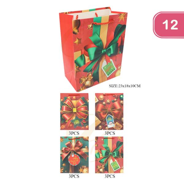 CHRISTMAS GIFT BAG (12 UNITS)