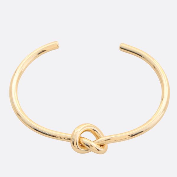 KNOT METAL CUFF BRACELET