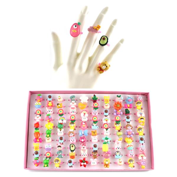 ASSORTED KIDS RING SET