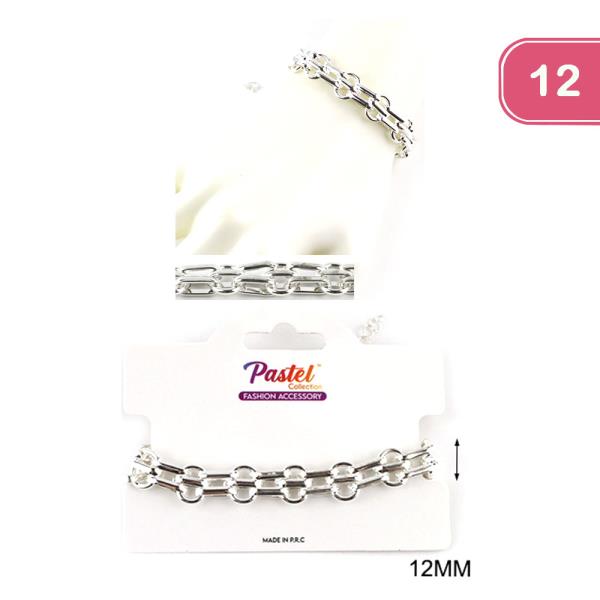 CHAIN LIKE BRACELET (12 UNITS)