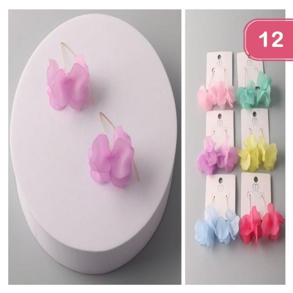 PETALS TASSEL THREADER EARRING (12 UNITS)