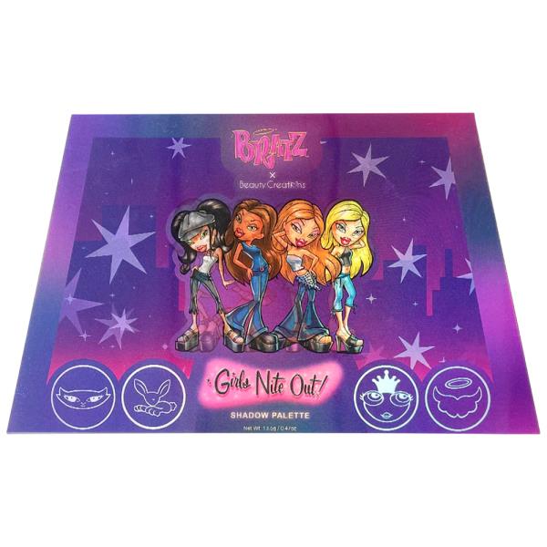 BRATZ X BEAUTY CREATIONS GIRLS NITE OUT SHADOW PALETTE