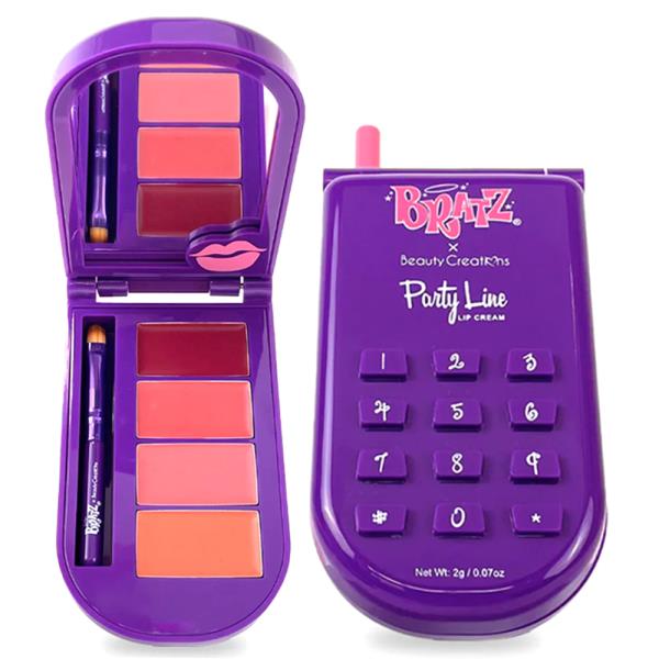 BRATZ X BEAUTY CREATIONS PARTY LINE LIP AND CHEEK CREAM CELL PHONE