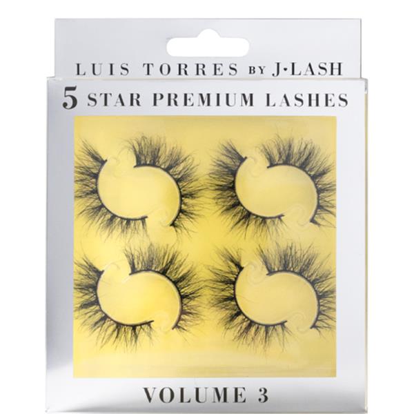 JLASH X LUIS TORRES VOL3 5 STAR MULTIPACK EYELASHES SET