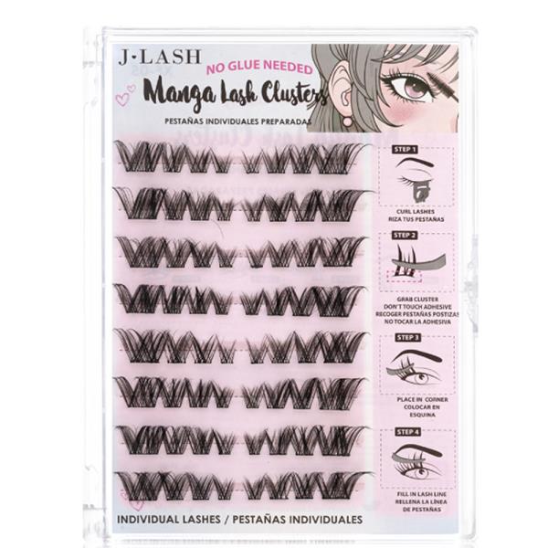 JLASH 64PC MANGA EYE LASH CLUSTERS