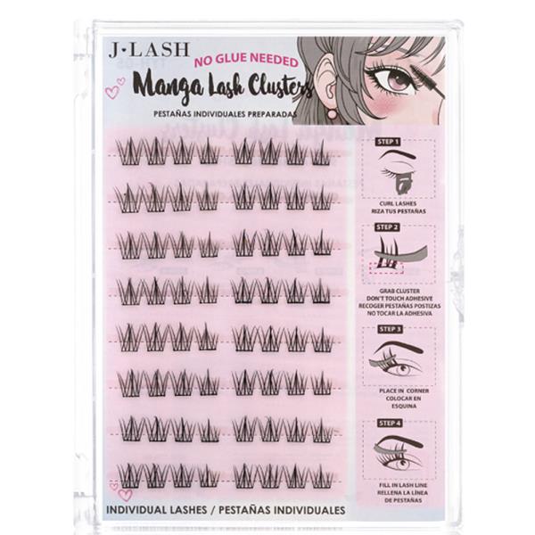 JLASH 64PC MANGA EYE LASH CLUSTERS