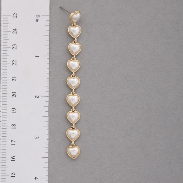 SODAJO HEART GOLD DIPPED EARRING