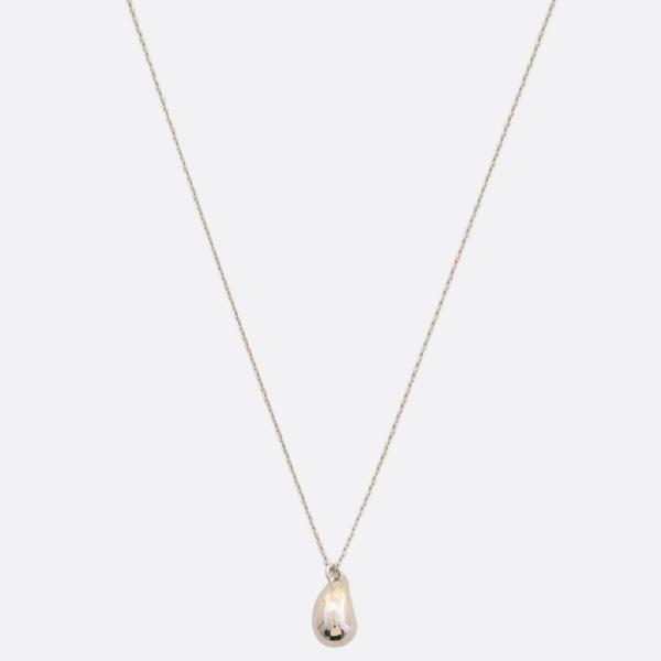 SODAJO TEARDROP DOME PENDANT GOLD DIPPED NECKLACE