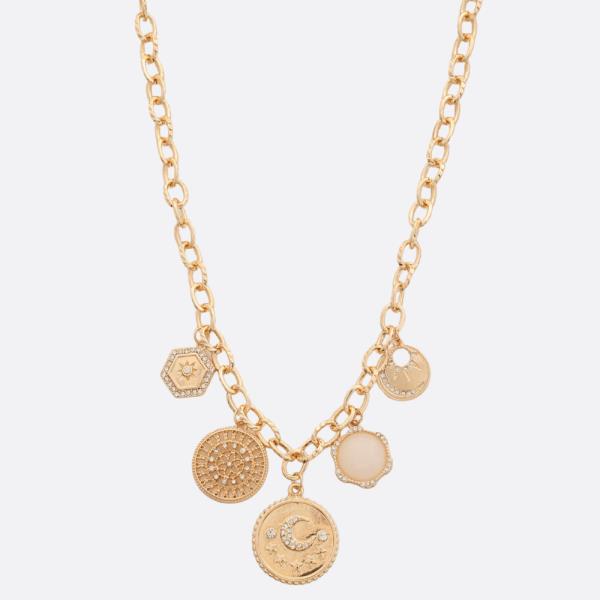 COIN MEDALLION NECKLACE