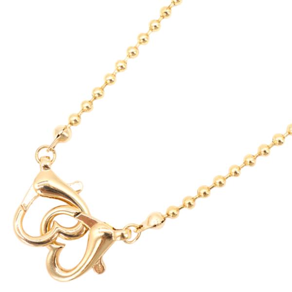 HEART LINK METAL NECKLACE