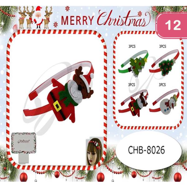 CHRISTMAS HEADBAND (12 UNITS)