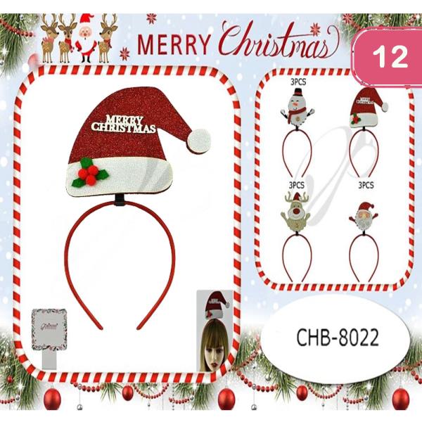 CHRISTMAS HEADBAND  (12 UNITS)