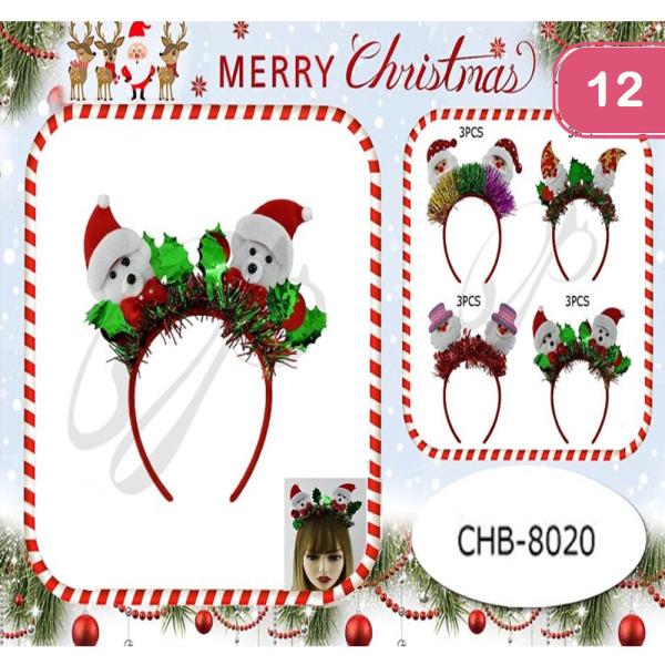 CHRISTMAS HEADBAND (12 UNITS)