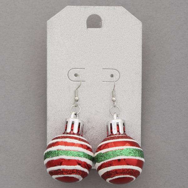 CHRISTMAS ORNAMENT EARRING