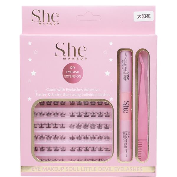 SHE DIY EYELASH EXTENSION KIT SET