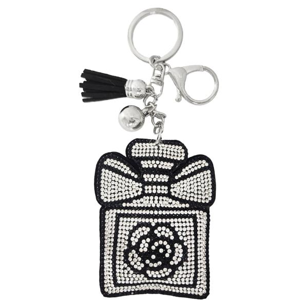 PERFUME BOTTLE KEYCHAIN