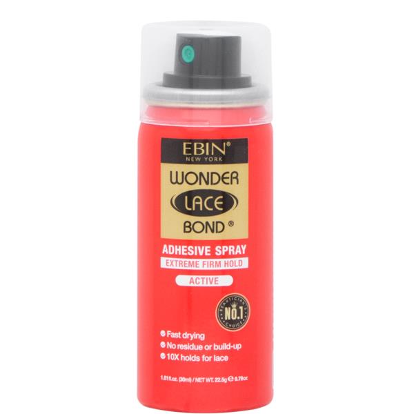 EBIN WONDER LACE BOND ADHESIVE SPRAY EXTREME FIRM HOLD ACTIVE