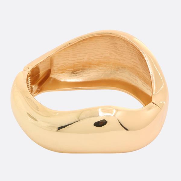 WAVY METAL BANGLE BRACELET