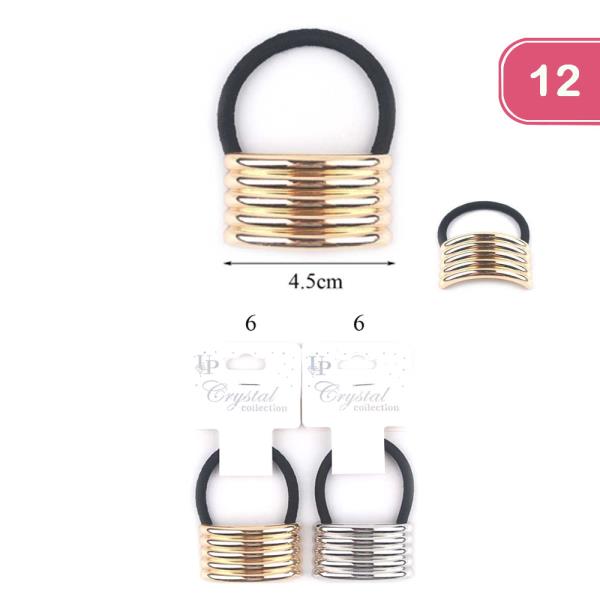 METAL HAIR TIE (12 UNITS)