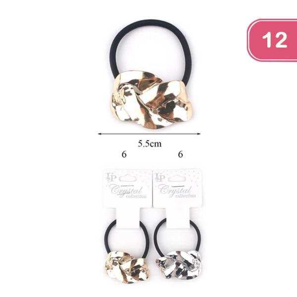 METAL HAIR TIE (12 UNITS)