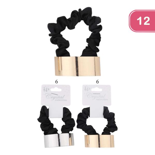 METAL CUFF HAIR TIE (12 UNITS)