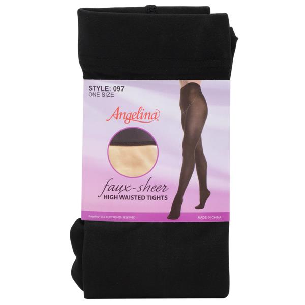 FAUX SHEER HIGH WAISTED TIGHTS (6 UNITS)