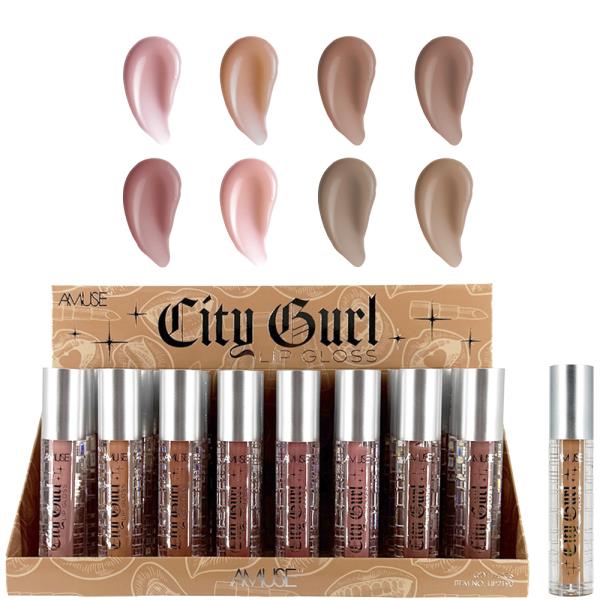 AMUSE CITY GURL LIP GLOSS (24 UNITS)