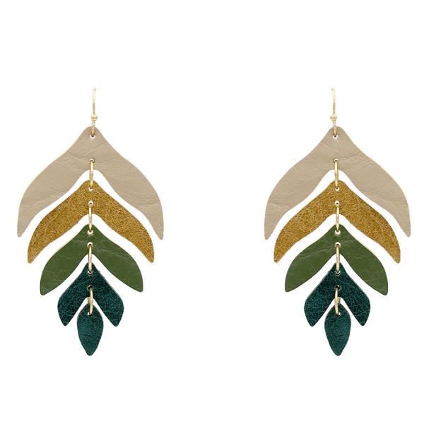 LEAF DANGLE EARRING