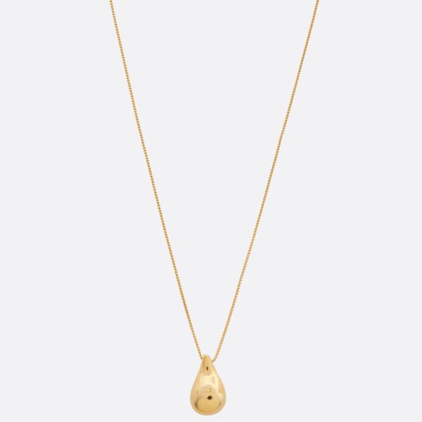 SODAJO TEARDROP PENDANT GOLD DIPPED NECKLACE