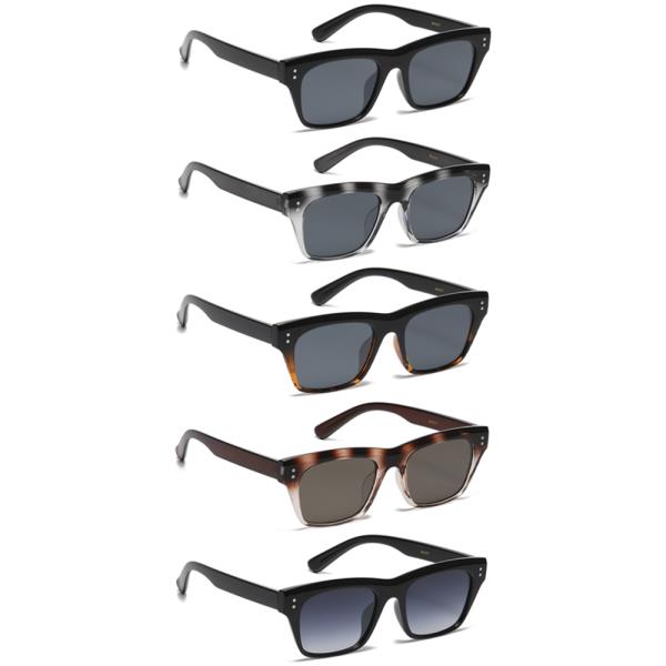 TRENDY SQUARE SUNGLASSES 1DZ