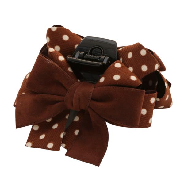 BOW CLAW HAIR CLIP